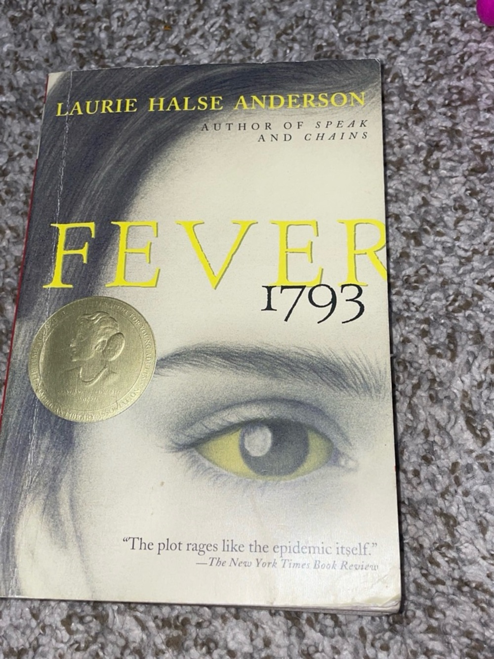 Fever 1793 by Laurie Halse Anderson